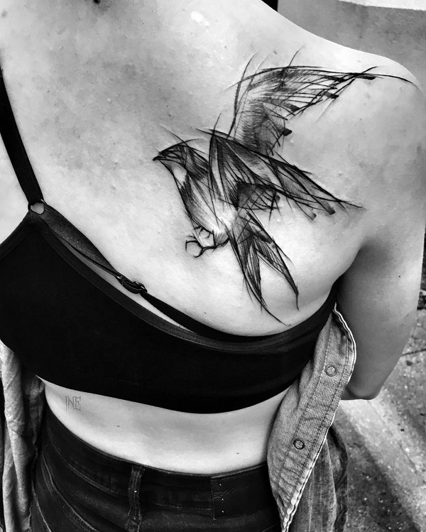 100+ Lovely Swallow Tattoos with Meaning