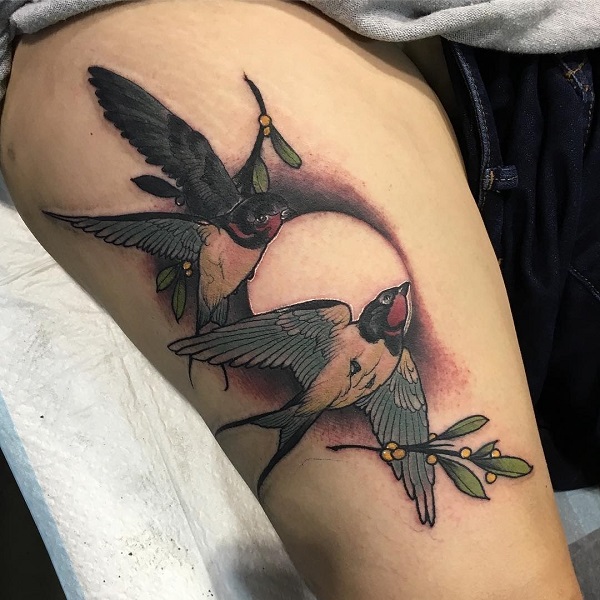 100+ Lovely Swallow Tattoos with Meaning