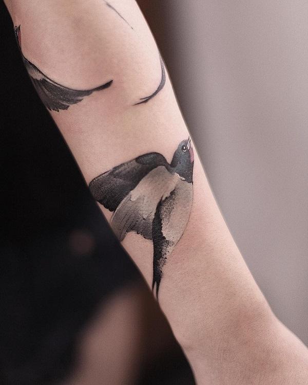 100+ Lovely Swallow Tattoos with Meaning