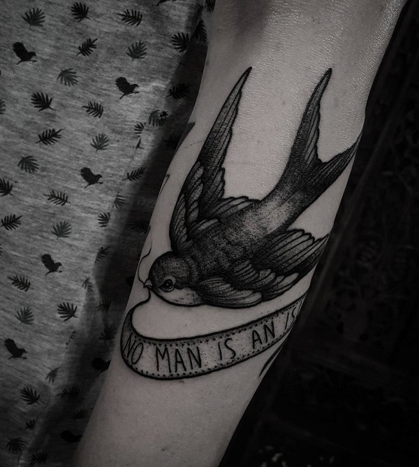 100+ Lovely Swallow Tattoos with Meaning