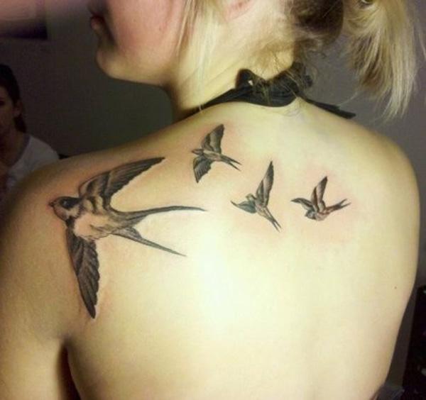 100+ Lovely Swallow Tattoos with Meaning