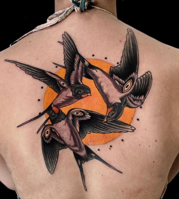 100+ Lovely Swallow Tattoos with Meaning
