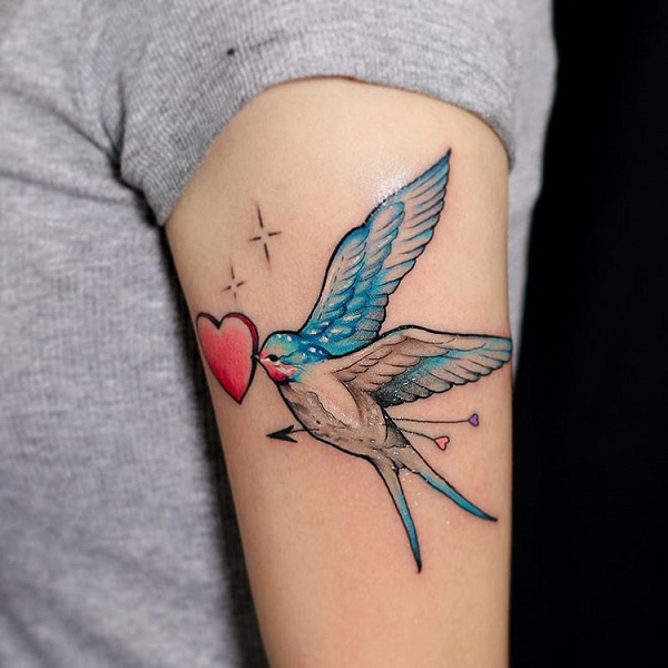 100+ Lovely Swallow Tattoos with Meaning