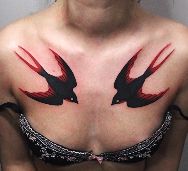 100+ Lovely Swallow Tattoos with Meaning