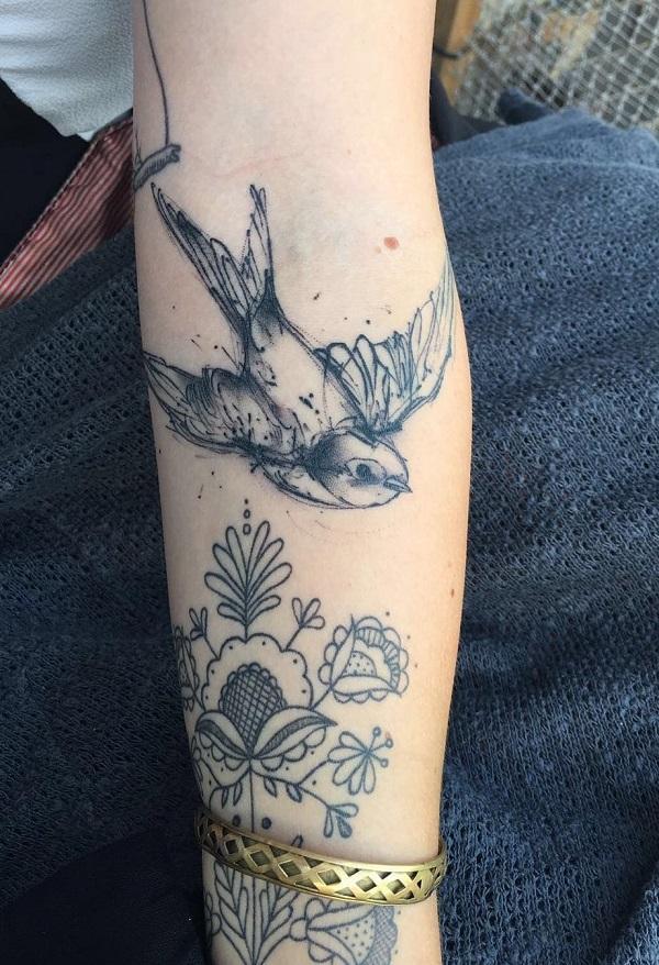 100+ Lovely Swallow Tattoos with Meaning