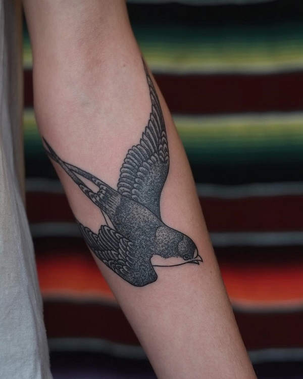 100+ Lovely Swallow Tattoos with Meaning