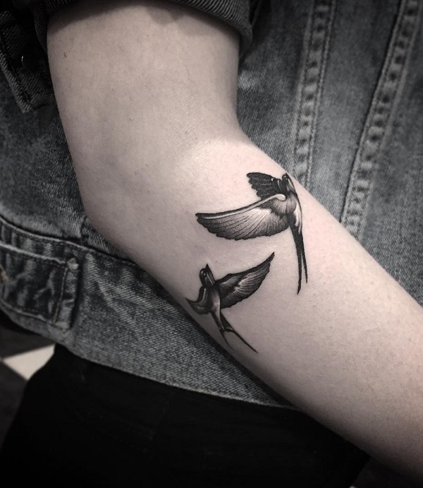 100+ Lovely Swallow Tattoos with Meaning