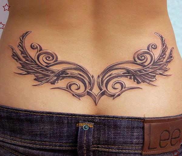 60+ Low Back Tattoos for women