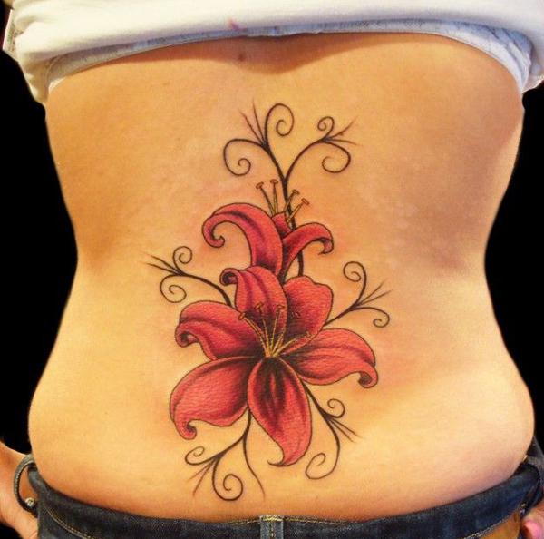 60+ Low Back Tattoos for women