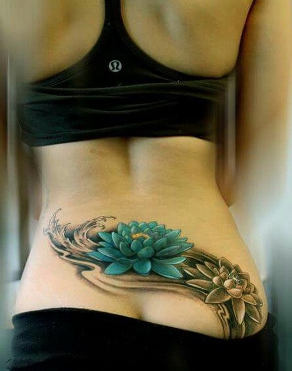 60+ Low Back Tattoos for women