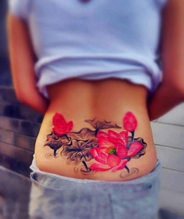 60+ Low Back Tattoos for women