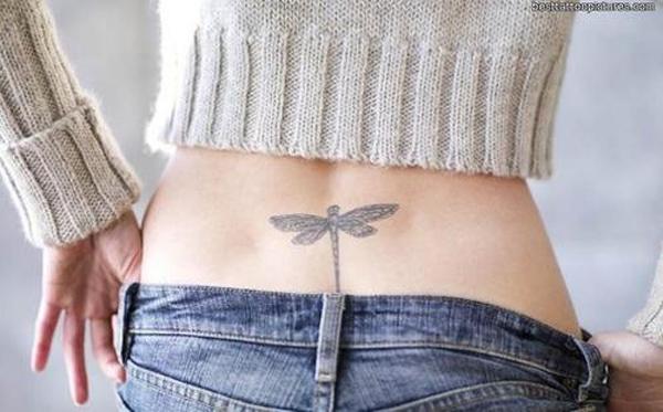 60+ Low Back Tattoos for women
