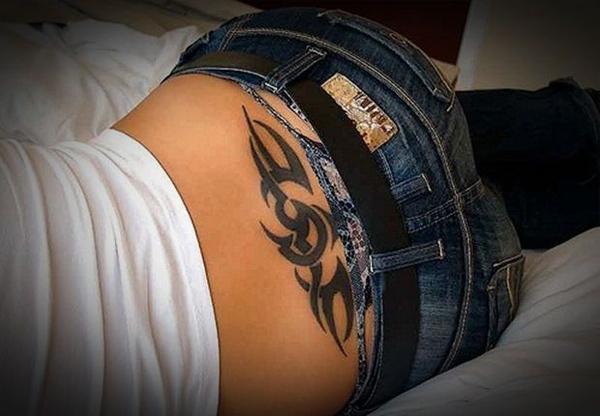 60+ Low Back Tattoos for women