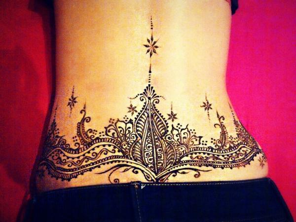 60+ Low Back Tattoos for women