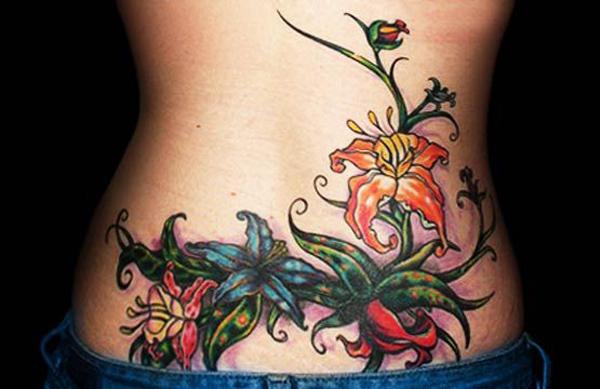 60+ Low Back Tattoos for women