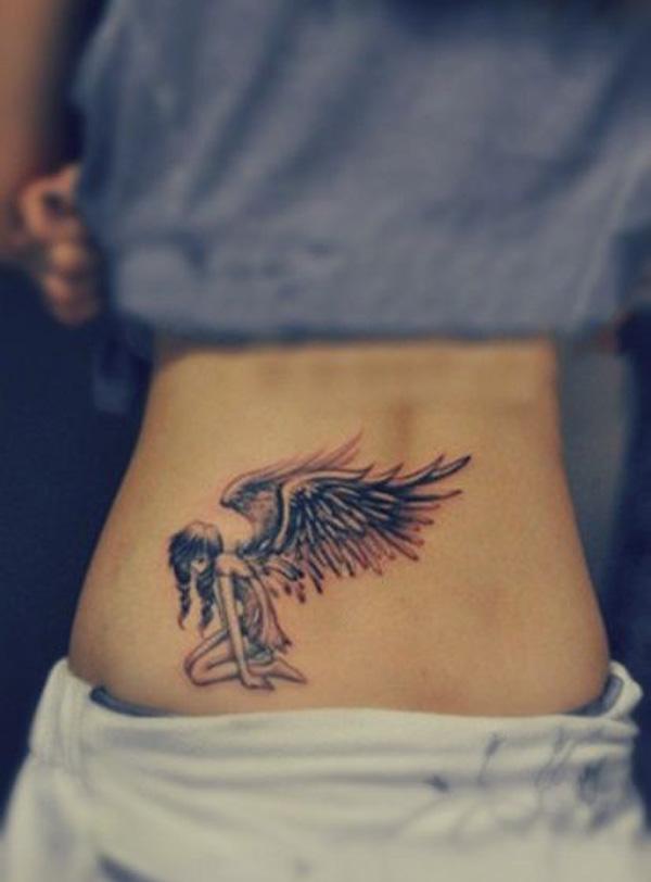60+ Low Back Tattoos for women