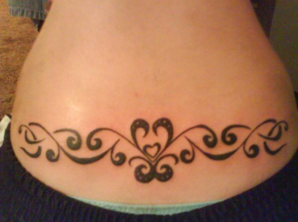 60+ Low Back Tattoos for women