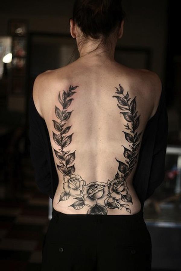 60+ Low Back Tattoos for women