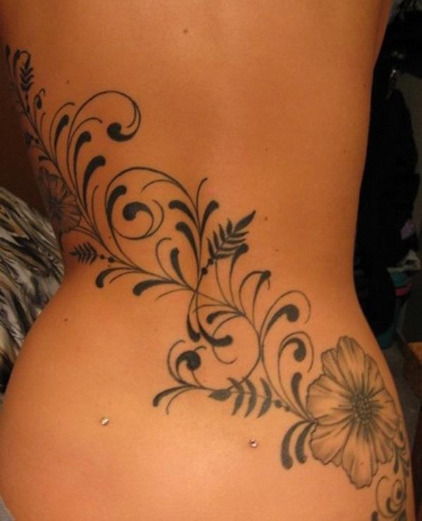 60+ Low Back Tattoos for women