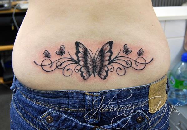 60+ Low Back Tattoos for women