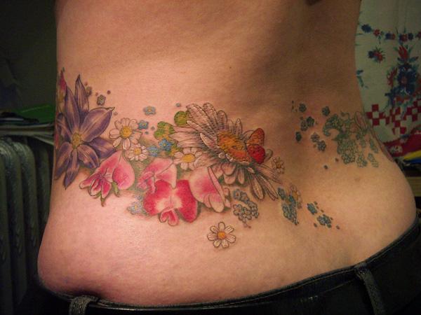 60+ Low Back Tattoos for women