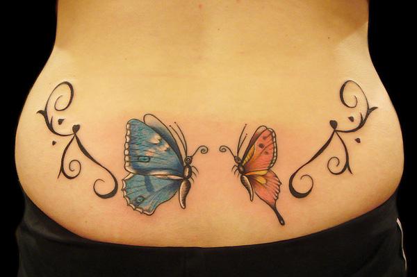 60+ Low Back Tattoos for women