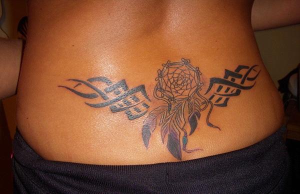 60+ Low Back Tattoos for women