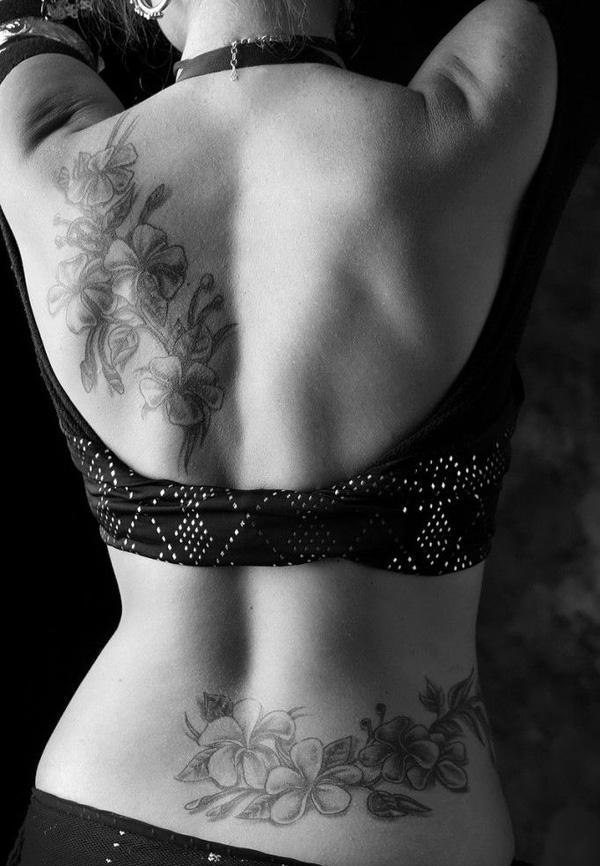 60+ Low Back Tattoos for women