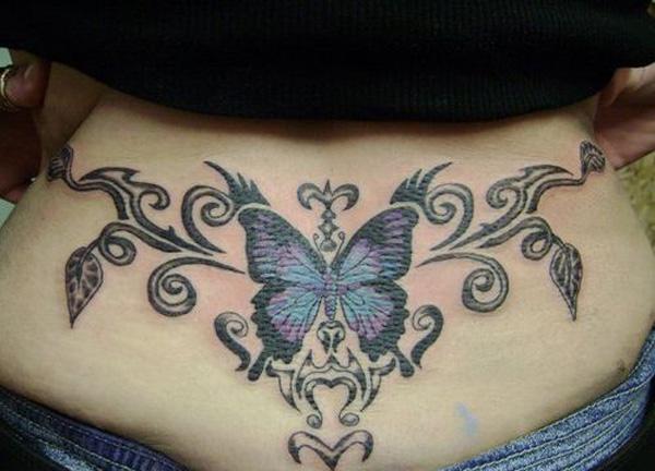 60+ Low Back Tattoos for women