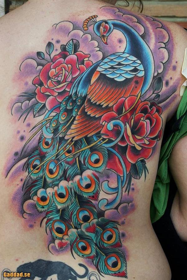 55+ Vibrant Peacock Tattoo Designs