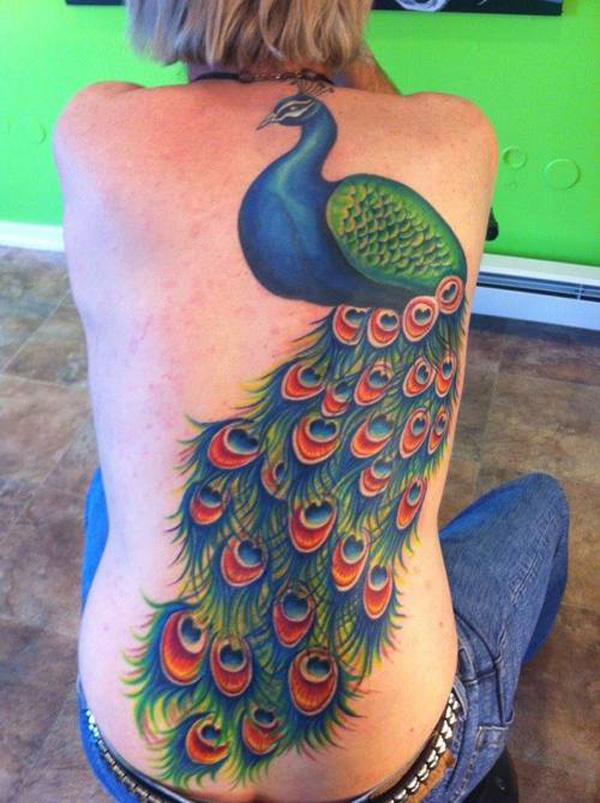 55+ Vibrant Peacock Tattoo Designs