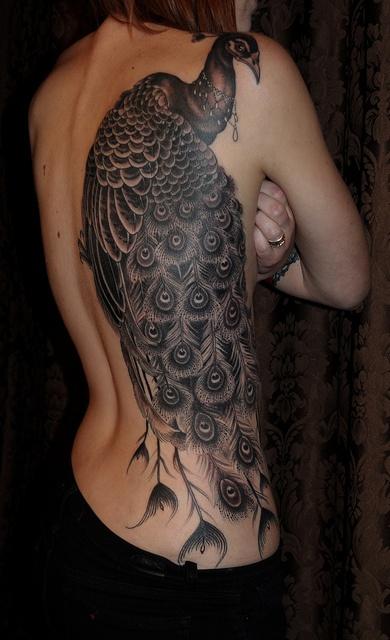 55+ Vibrant Peacock Tattoo Designs