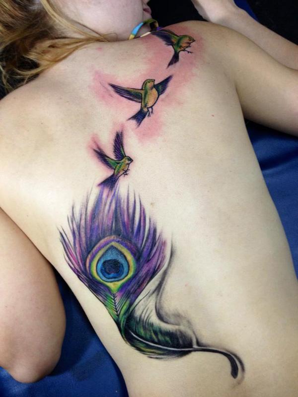 55+ Vibrant Peacock Tattoo Designs
