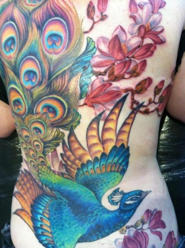 55+ Vibrant Peacock Tattoo Designs