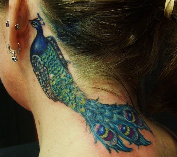 55+ Vibrant Peacock Tattoo Designs
