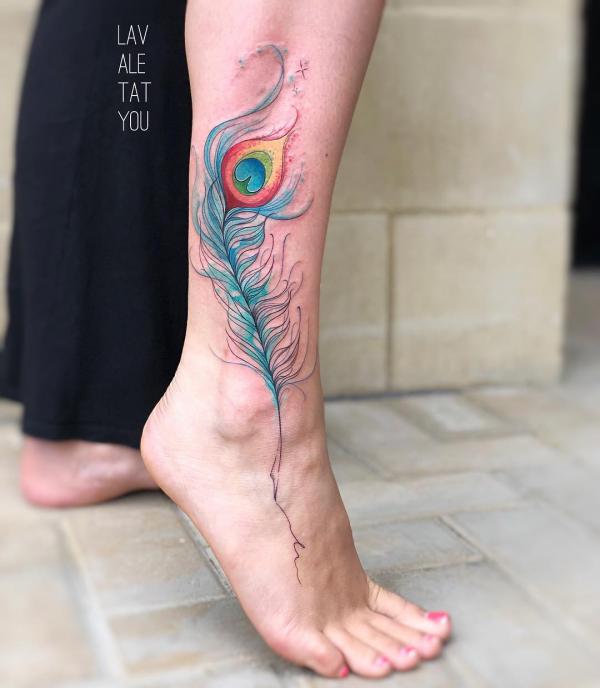 55+ Vibrant Peacock Tattoo Designs