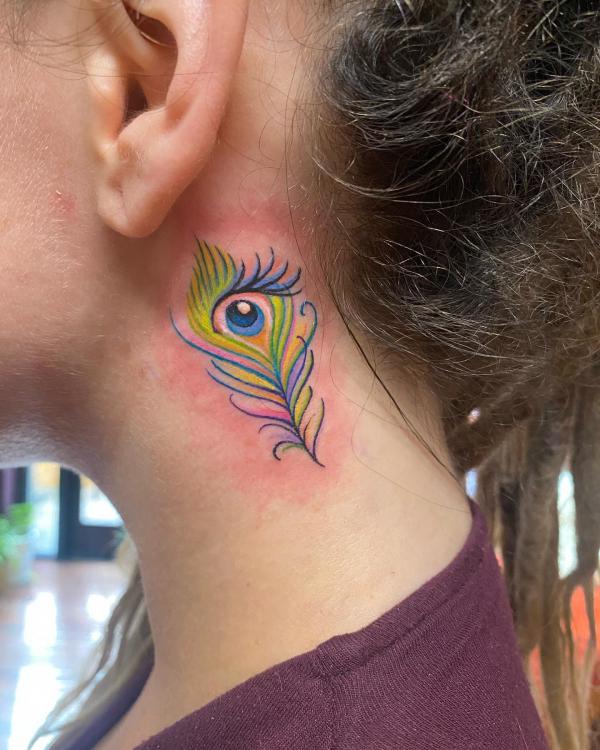 55+ Vibrant Peacock Tattoo Designs