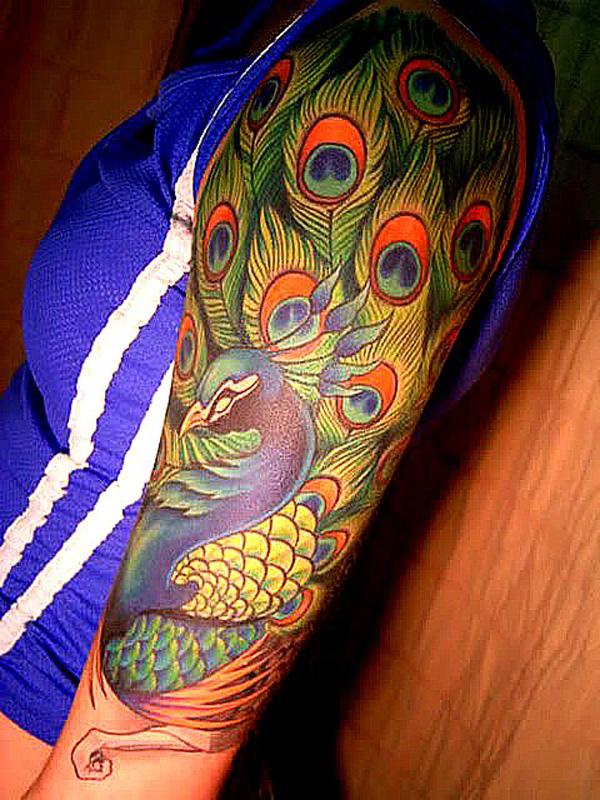 55+ Vibrant Peacock Tattoo Designs