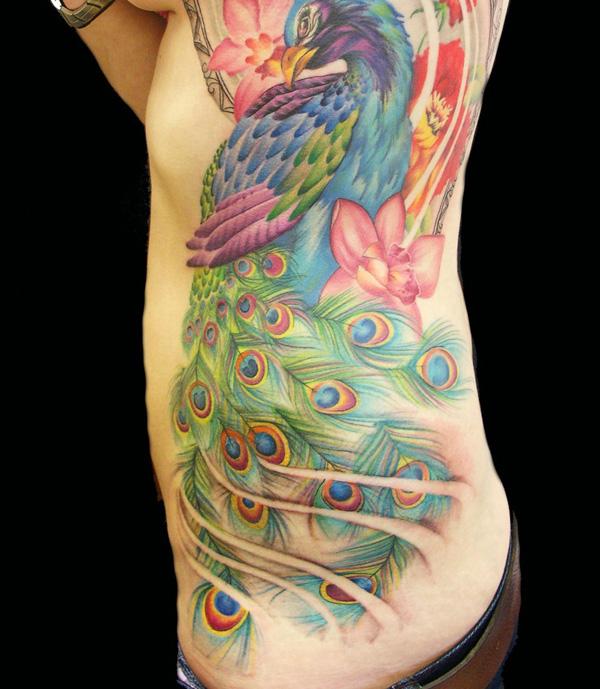 55+ Vibrant Peacock Tattoo Designs