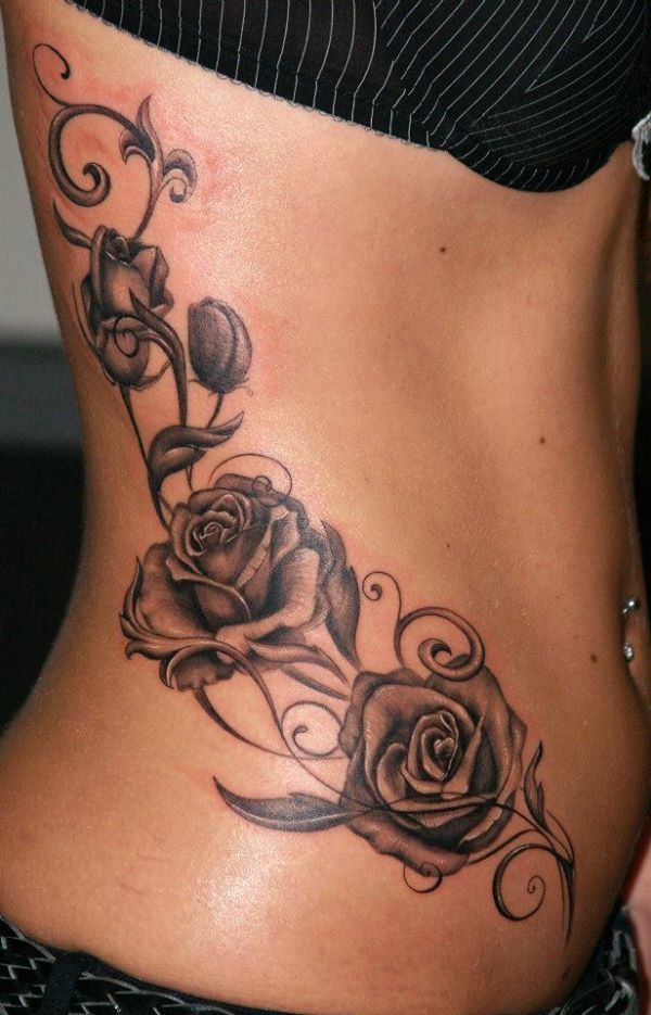 50 Rib Tattoos for Girls