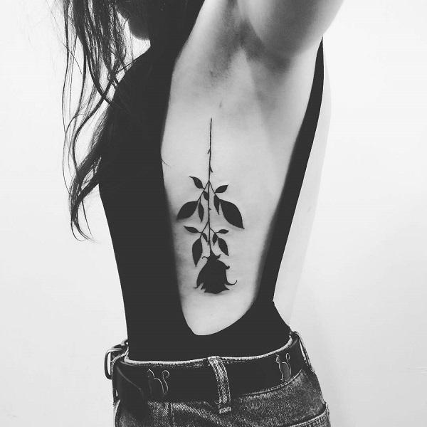 50 Rib Tattoos for Girls