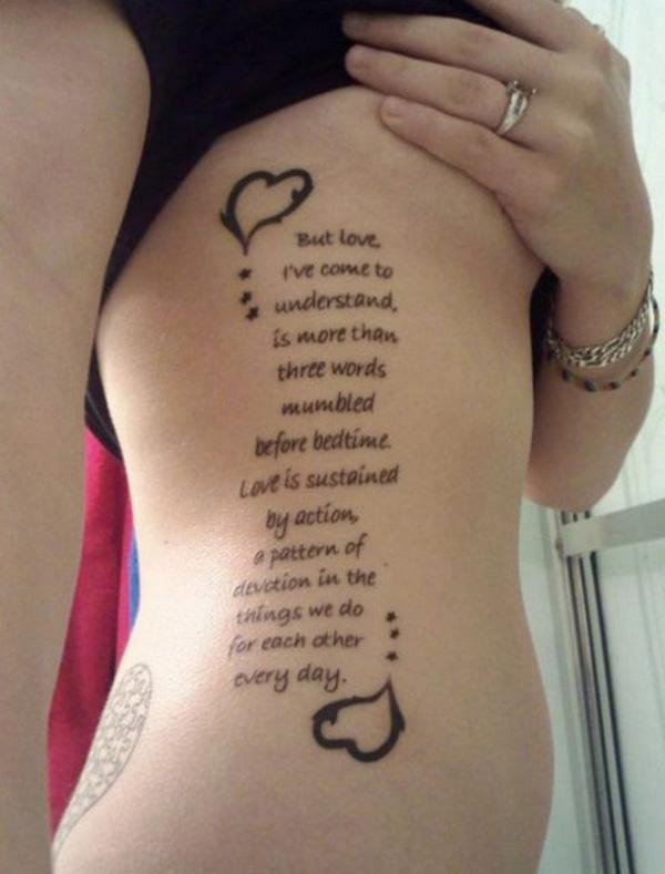 50 Rib Tattoos for Girls
