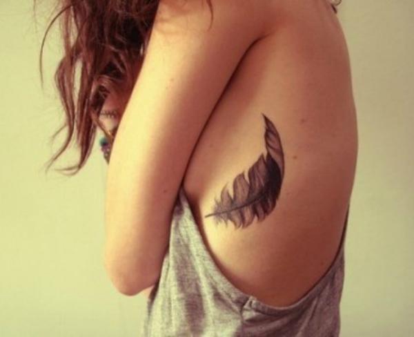 50 Rib Tattoos for Girls