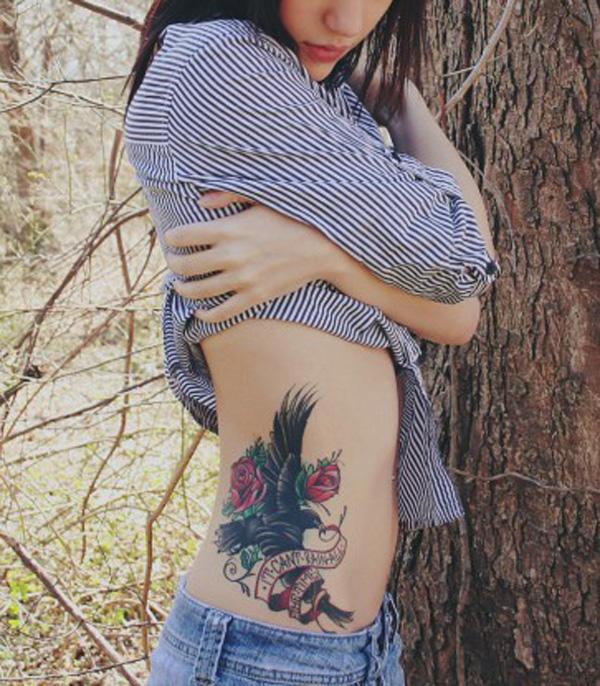 50 Rib Tattoos for Girls