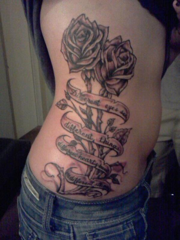 50 Rib Tattoos for Girls