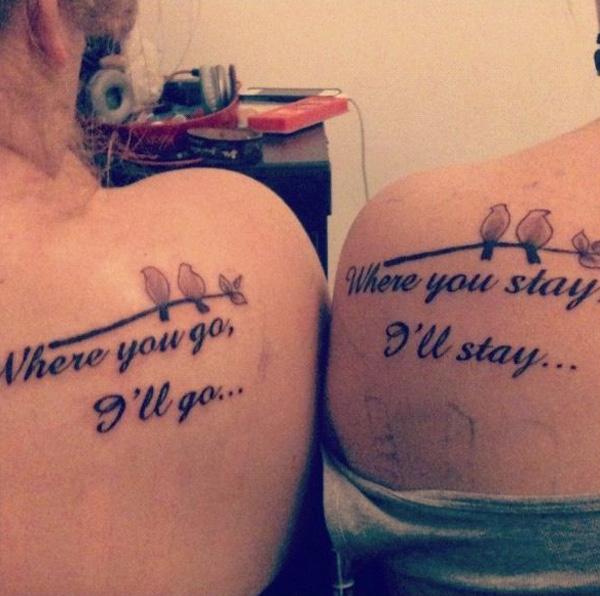70+ Lovely Matching Tattoos