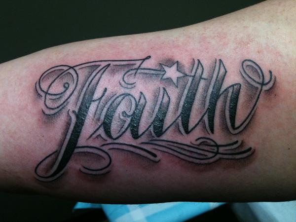 35 Inspiring Faith Tattoos