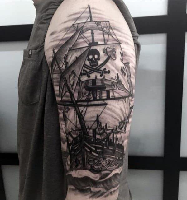 100 Boat Tattoo Designs
