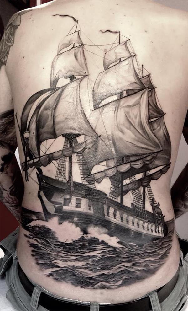 100 Boat Tattoo Designs