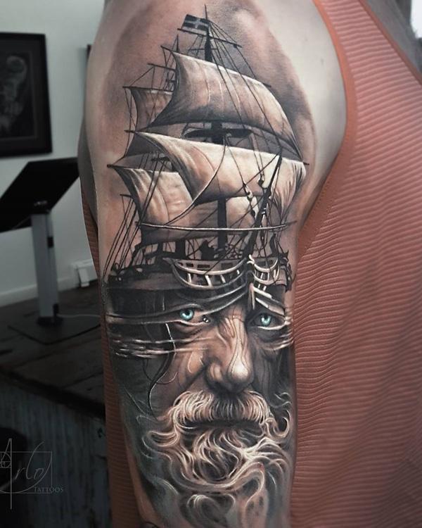 100 Boat Tattoo Designs